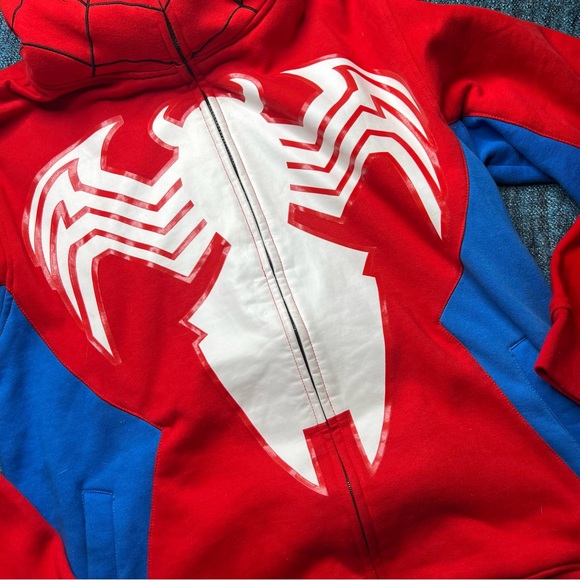 RARE CLH Creating Limitless Heights Spiderman Y2K Full Zip Hoodie - Picture 2 of 7